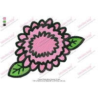 Flower Embroidery Design 12